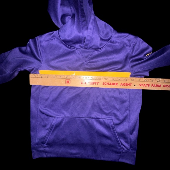 NFL Team Apparel Minnesota Vikings youth hoodie purple gold size youth large - Picture 7 of 9